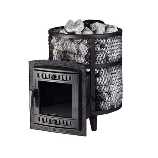 Фотография Банная печь ProMetall Атмосфера М сетка нержавейка