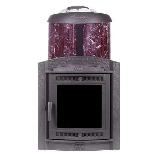 Фотография Банная печь ProMetall Атмосфера XL в ламелях 