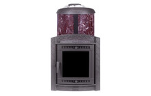 Банная печь ProMetall Атмосфера XL в ламелях 