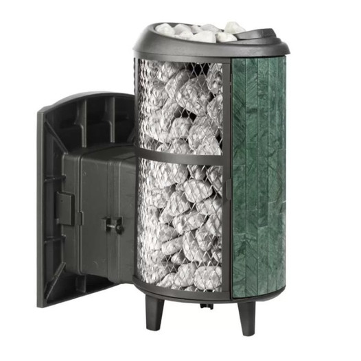 Фотография Банная печь ProMetall Атмосфера L комбинированная сетка-ламель 