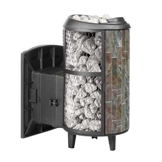 Фотография Банная печь ProMetall Атмосфера L комбинированная сетка-ламель 