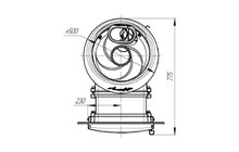 Банная печь ProMetall Атмосфера L комбинированная сетка-ламель 