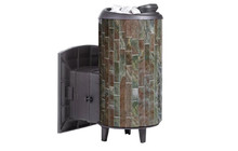 Банная печь ProMetall Атмосфера XL в ламелях 