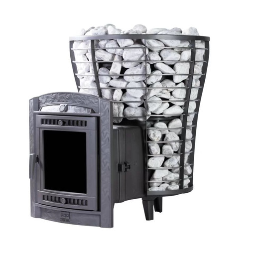 Фотография Банная печь ProMetall Атмосфера V сетка нержавейка