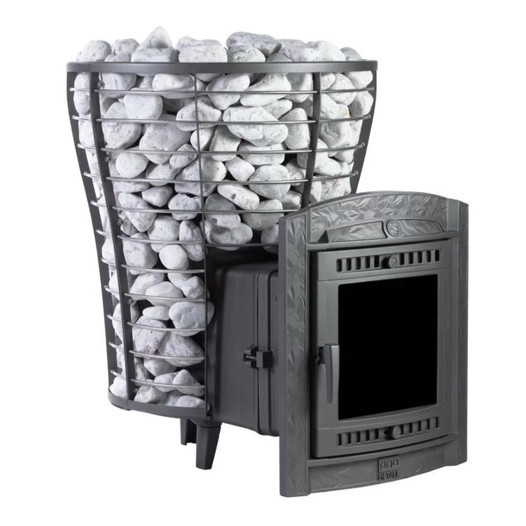 Фотография Банная печь ProMetall Атмосфера V сетка нержавейка