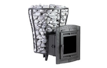 Банная печь ProMetall Атмосфера V сетка нержавейка