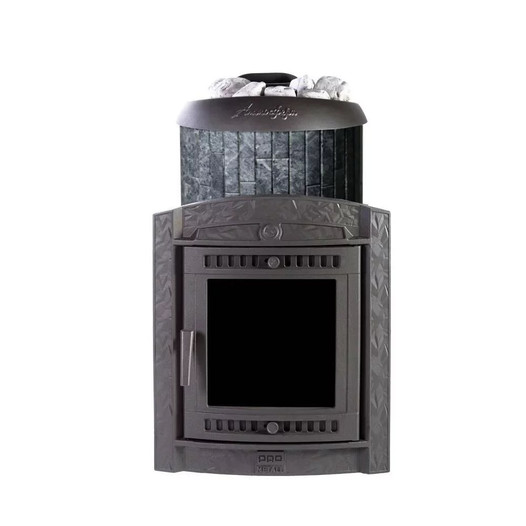 Фотография Банная печь ProMetall Атмосфера L в ламелях 