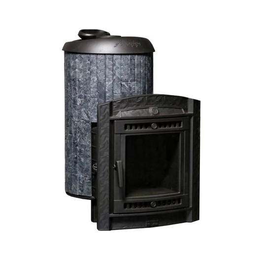 Фотография Банная печь ProMetall Атмосфера XL в ламелях 